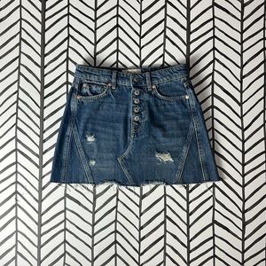 We The Free High Waisted Shorts Size 24